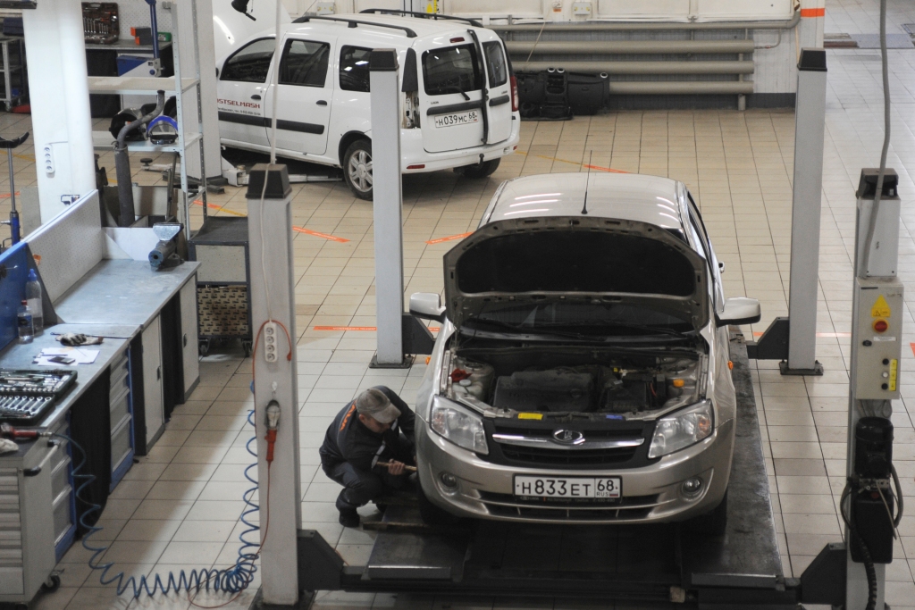 В дилерском центре прошел LADA DAY Service.